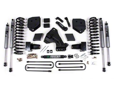 Zone Offroad 4.50-Inch Suspension Lift Kit with FOX Shocks (20-22 4WD 6.7L Powerstroke F-350 Super Duty)