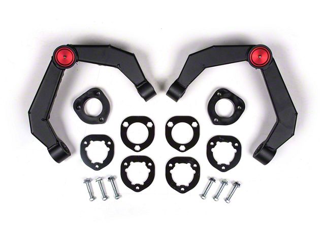 Zone Offroad 2-Inch Adventure Series Front Leveling Kit with Nitro Shocks (19-23 4WD RAM 1500 w/o Air Ride, Excluding TRX)