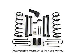 Zone Offroad 5-Inch Coil Spring Suspension Lift Kit with Nitro Shocks (2008 4WD RAM 1500 Mega Cab w/ 3.50-Inch Rear Axle)