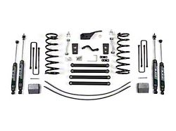 Zone Offroad 5-Inch Suspension Lift Kit with 5-Inch Rear Lift Blocks, Add-A-Leaf and Nitro Shocks (00-01 4WD RAM 1500)