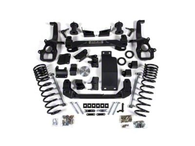 Zone Offroad 6-Inch Suspension Lift Kit with Nitro Shocks (19-24 4WD RAM 1500 w/o 22-Inch Factory Wheels & w/o Air Ride, Excluding EcoDiesel, RHO & TRX)