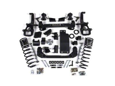 Zone Offroad 6-Inch Suspension Lift Kit with Nitro Shocks (19-24 4WD RAM 1500 w/o 22-Inch Factory Wheels & w/o Air Ride, Excluding EcoDiesel & TRX)