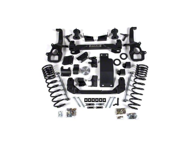 Zone Offroad 6-Inch Suspension Lift Kit with Nitro Shocks (19-24 4WD RAM 1500 w/o 22-Inch Factory Wheels & w/o Air Ride, Excluding EcoDiesel & TRX)
