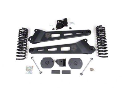 Zone Offroad 3-Inch Radius Arm Suspension Lift Kit (19-24 4WD 6.7L RAM 2500 w/o Air Ride)