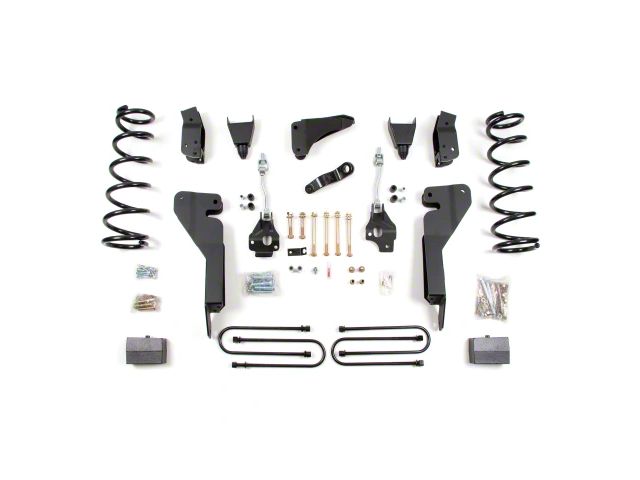 Zone Offroad 4-Inch Coil Spring Suspension Lift Kit with Nitro Shocks (06-07 RAM 2500 Power Wagon)