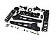 Zone Offroad 4-Inch Radius Arm Suspension Lift Kit with Nitro Shocks (19-24 4WD 6.4L RAM 2500 w/o Air Ride, Excluding Power Wagon)