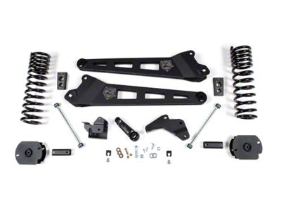 Zone Offroad 4-Inch Radius Arm Suspension Lift Kit (14-18 4WD 5.7L, 6.4L RAM 2500 w/o Air Ride)