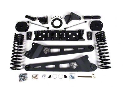 Zone Offroad 4-Inch Radius Arm Suspension Lift Kit (19-24 4WD 6.4L RAM 2500 w/o Air Ride, Excluding Power Wagon)