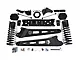 Zone Offroad 4.50-Inch Radius Arm Suspension Lift Kit with Nitro Shocks (19-24 4WD 6.7L RAM 2500 w/o Air Ride)