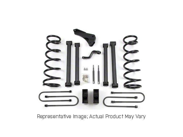 Zone Offroad 5-Inch Coil Spring Suspension Lift Kit with Nitro Shocks (2008 4WD RAM 2500 w/ 3.50-Inch Rear Axle)