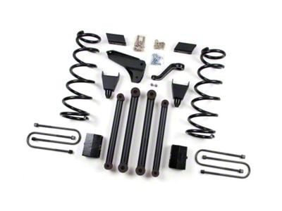 Zone Offroad 5-Inch Coil Spring Suspension Lift Kit with Nitro Shocks (2010 RAM 2500 Power Wagon)