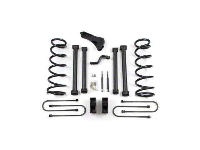 Zone Offroad 5-Inch Coil Spring Suspension Lift Kit with Nitro Shocks (2008 RAM 2500 Power Wagon)