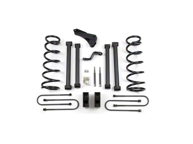 Zone Offroad 5-Inch Coil Spring Suspension Lift Kit (2008 4WD RAM 2500 w/ 4-Inch Rear Axle)