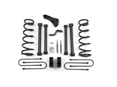 Zone Offroad 5-Inch Coil Spring Suspension Lift Kit (2008 4WD RAM 2500 w/ 4-Inch Rear Axle)