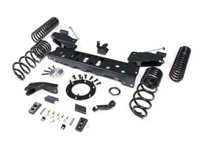 Zone Offroad 5.50-Inch Radius Arm Bracket Suspension Lift Kit with Nitro Shocks (19-24 6.4L RAM 2500 w/o Air Ride, Excluding Power Wagon)