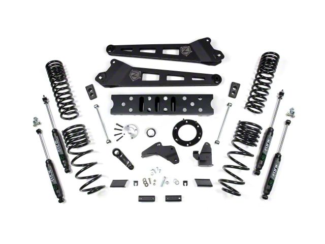 Zone Offroad 5.50-Inch Radius Arm Suspension Lift Kit (19-24 6.4L RAM 2500 w/o Air Ride, Excluding Power Wagon)