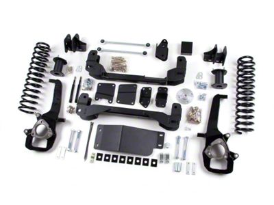 Zone Offroad 6-Inch Coil Spring Suspension Lift Kit with Nitro Shocks (12-13 RAM 2500 Power Wagon)