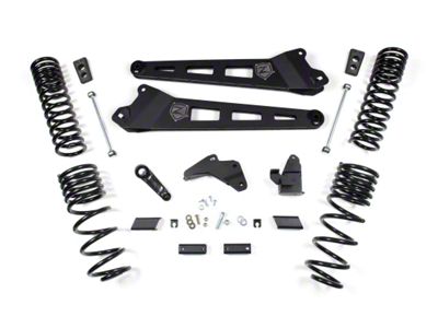 Zone Offroad 6.50-Inch Radius Arm Suspension Lift Kit with FOX Shocks (14-18 4WD 6.7L RAM 2500 w/o Air Ride)