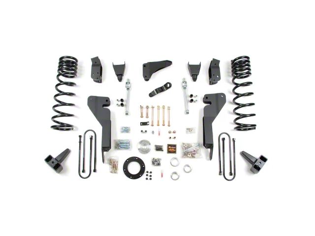 Zone Offroad 8-Inch Coil Spring Suspension Lift Kit with Nitro Shocks (09-13 4WD 5.9L, 6.7L RAM 2500)