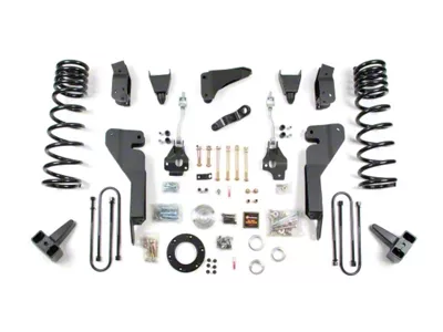 Zone Offroad 8-Inch Coil Spring Suspension Lift Kit (2008 4WD 5.9L, 6.7L RAM 2500 w/ 3.50-Inch Rear Axle)