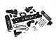 Zone Offroad 4-Inch Front / 2-Inch Rear Standard Suspension Lift Kit with Nitro Shocks (19-24 4WD 6.4L RAM 3500 w/o Factory Overload Springs)