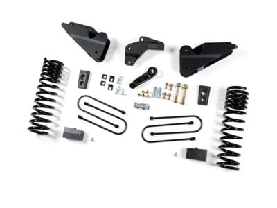 Zone Offroad 4.50-Inch Standard Suspension Lift Kit with 2-Inch Rear Lift Blocks (13-18 4WD 6.7L RAM 3500 w/o Air Ride)