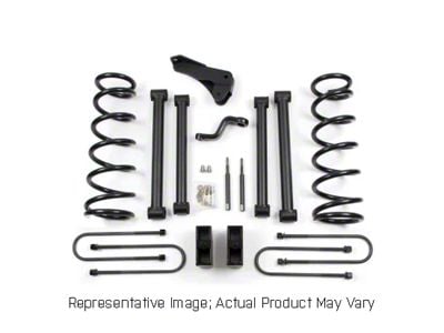 Zone Offroad 5-Inch Coil Spring Suspension Lift Kit with Nitro Shocks (2008 4WD RAM 3500 w/ 3.50-Inch Rear Axle)