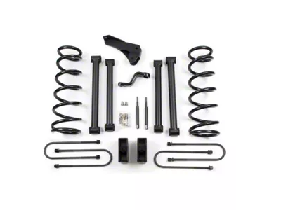 Zone Offroad 5-Inch Coil Spring Suspension Lift Kit (2008 4WD RAM 3500 w/ 4-Inch Rear Axle)