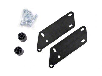 Zone Offroad 1.50-Inch Rear Bumper Relocation Brackets (99-06 Sierra 1500)