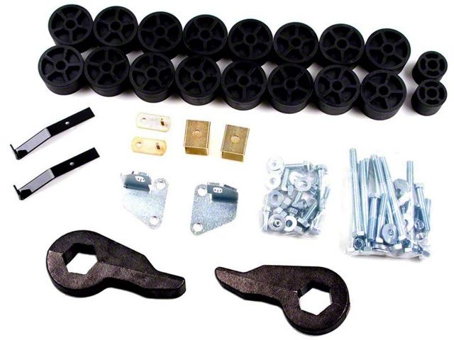 Zone Offroad 3.50-Inch Body and Torsion Bar Combo Suspension Lift Kit (99-02 4WD Sierra 1500)