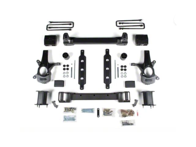 Zone Offroad 4-Inch Suspension Lift Kit with FOX Shocks (19-24 Sierra 1500 AT4)