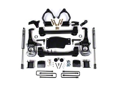 Zone Offroad 4-Inch Suspension Lift Kit (19-24 Sierra 1500 AT4)