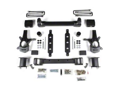 Zone Offroad 6.50-Inch Strut Suspension Lift Kit with Nitro Shocks (14-18 2WD Sierra 1500 w/ Stock Cast Steel Control Arms, Excluding Denali)