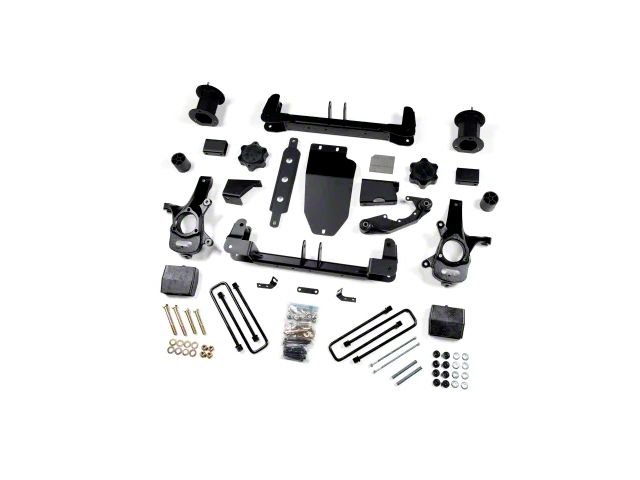 Zone Offroad 6.50-Inch Suspension Lift Kit with FOX Shocks (14-18 4WD Sierra 1500 w/ Stock Cast Aluminum or Stamped Steel Control Arms, Excluding Denali)