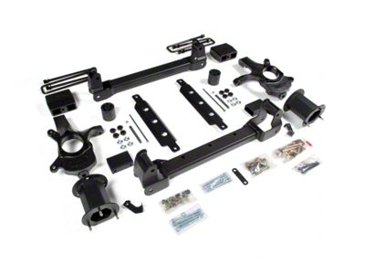 Zone Offroad 6.50-Inch Suspension Lift Kit with FOX Shocks (14-18 2WD Sierra 1500 w/ Stock Cast Aluminum or Stamped Steel Control Arms, Excluding Denali)