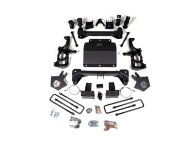 Zone Offroad 5-Inch Suspension Lift Kit (20-24 Sierra 2500 HD w/o Factory Overload Springs)