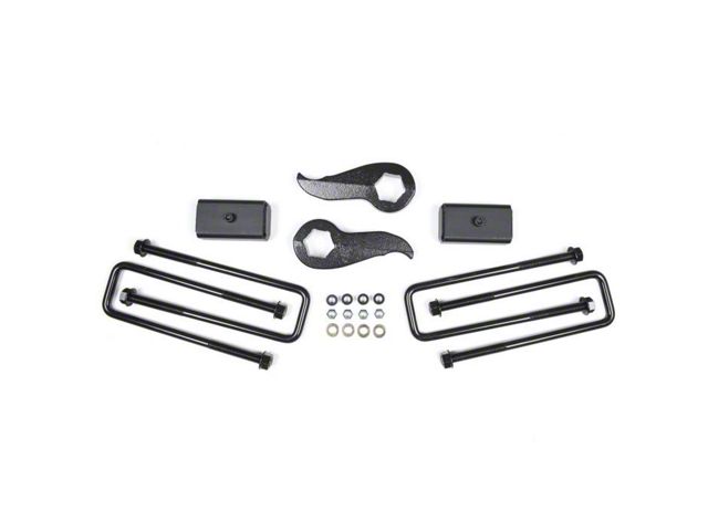 Zone Offroad 2-Inch Torsion Key Supension Lift Kit (11-19 4WD Sierra 3500 HD w/ Factory Overload Springs)