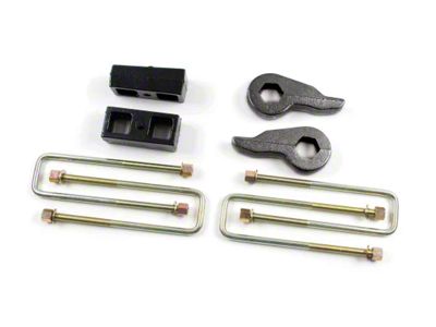 Zone Offroad 2-Inch Torsion Key Suspension Lift Kit with Nitro Shocks (99-06 4WD Silverado 1500)