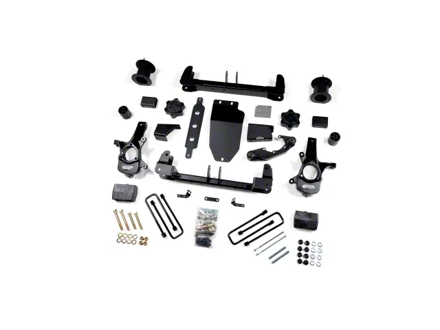 Zone Offroad 4.50-Inch Suspension Lift Kit with FOX Shocks (14-18 4WD Silverado 1500 w/ Stock Cast Aluminum or Stamped Steel Control Arms)