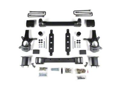 Zone Offroad 4.50-Inch Suspension Lift Kit (14-18 2WD Silverado 1500 w/ Stock Cast Steel Control Arms)