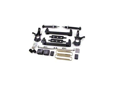 Zone Offroad 6.50-Inch Suspension Lift Kit with Nitro Shocks (07-13 2WD Silverado 1500)