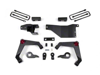 Zone Offroad 3-Inch Adventure Series Upper Control Arm Suspension Lift Kit; RPO FK2, FK3, FF6, FF7, FF8 or FF9 (07-10 4WD Silverado 2500 HD SRW)
