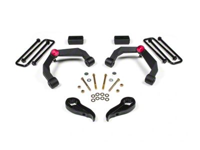 Zone Offroad 3-Inch Adventure Series Upper Control Arm Suspension Lift Kit (11-19 Silverado 2500 HD w/o Factory Overload Springs)