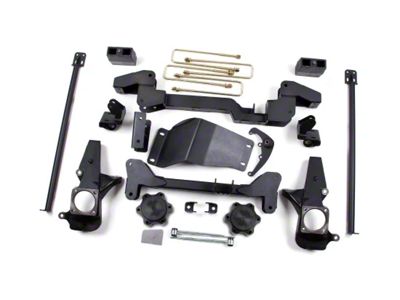 Zone Offroad 6-Inch Suspension Lift Kit with FOX Shocks (07-10 4WD Silverado 2500 HD)