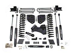 Zone Offroad 4-Inch Suspension Lift Kit with Nitro Shocks (17-22 4WD 6.7L Powerstroke F-250 Super Duty)