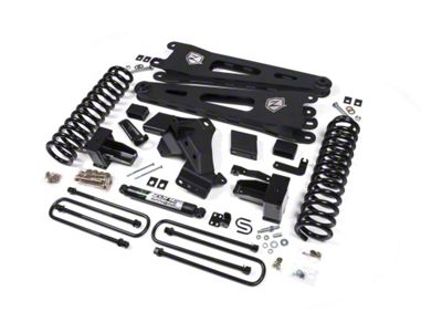 Zone Offroad 6-Inch Radius Arm Suspension Lift Kit with Nitro Shocks (20-22 4WD 6.7L Powerstroke F-250 Super Duty)