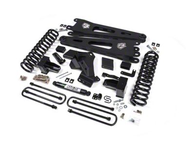 Zone Offroad 6-Inch Radius Arm Suspension Lift Kit with Nitro Shocks (20-22 4WD 6.2L, 7.3L F-250 Super Duty)