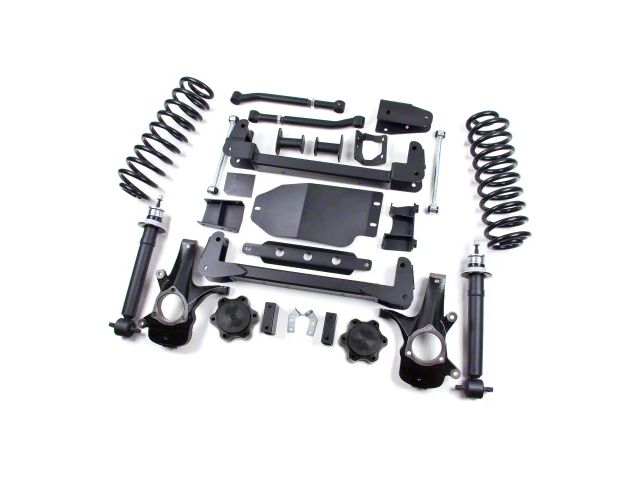 Zone Offroad 6.50-Inch Strut and Drop Crossmember Suspension Lift Kit with FOX Shocks (07-14 Tahoe)