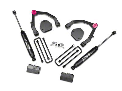 Zone Offroad 3.50-Inch Adventure Series UCA Lift Kit with Shocks (07-13 2WD Sierra 1500)