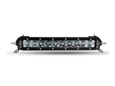 ZRoadz 10-Inch Single Row Slim Line Straight LED Light Bar; Flood/Spot Combo Beam (Universal; Some Adaptation May Be Required)